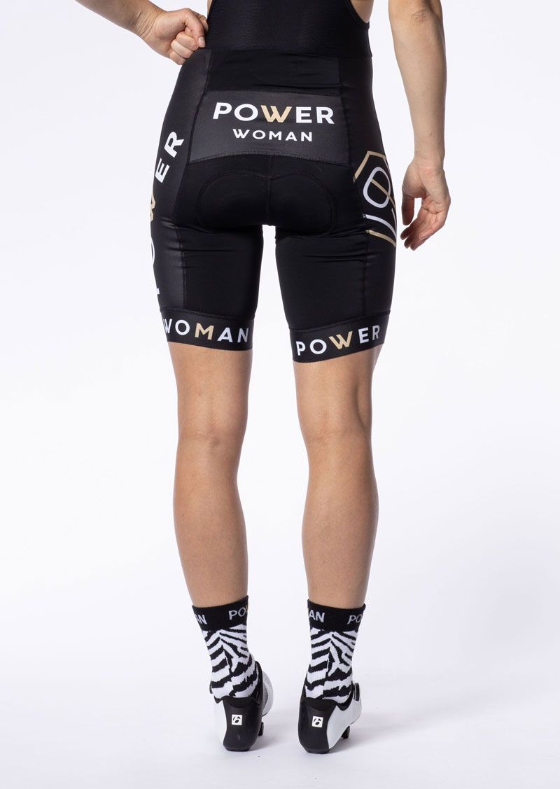 The Zebra Collection Cycling Sock in White by Power Woman, is a high quality cycling sock with the maximum comfort and and a pleasant muscle support.