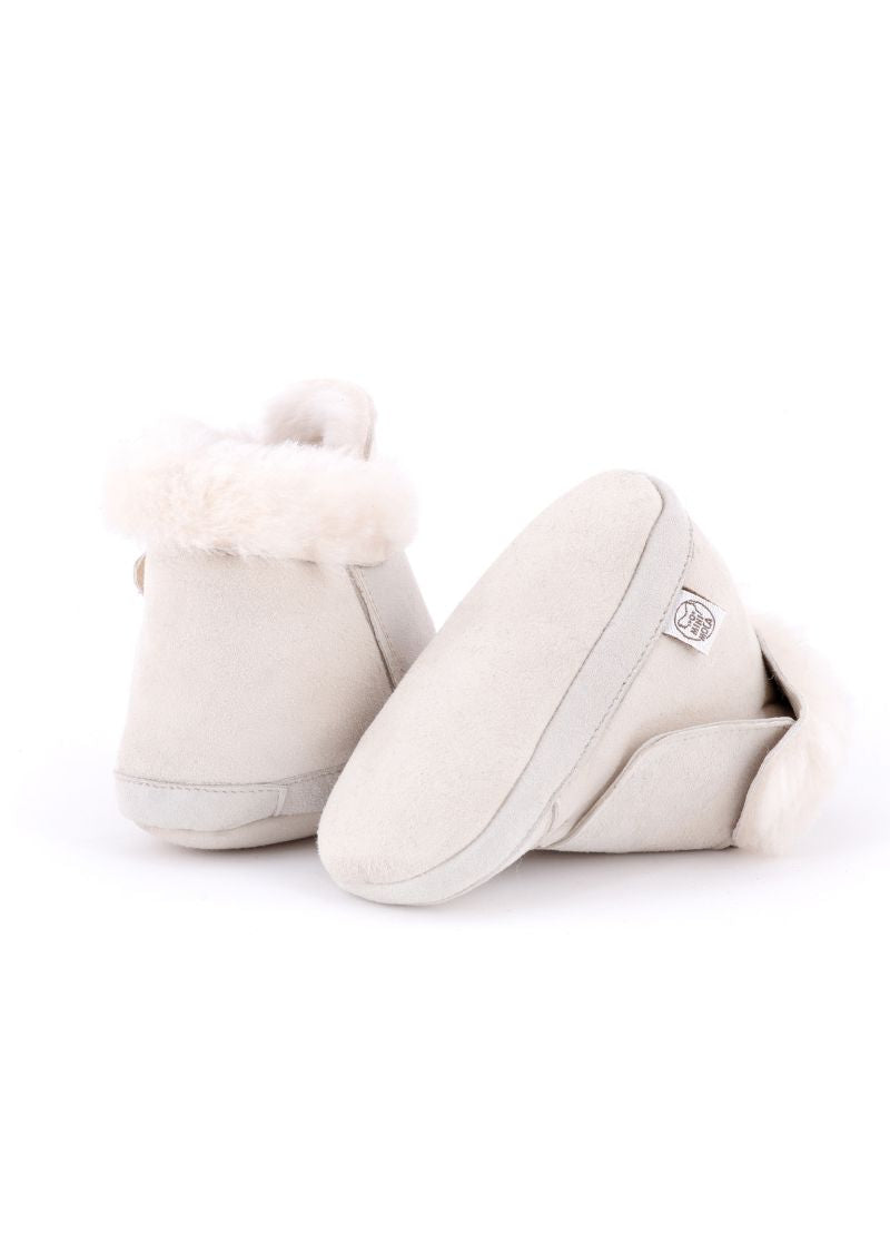 Minimoca Sweden Astro Moccasin Beige for toddler