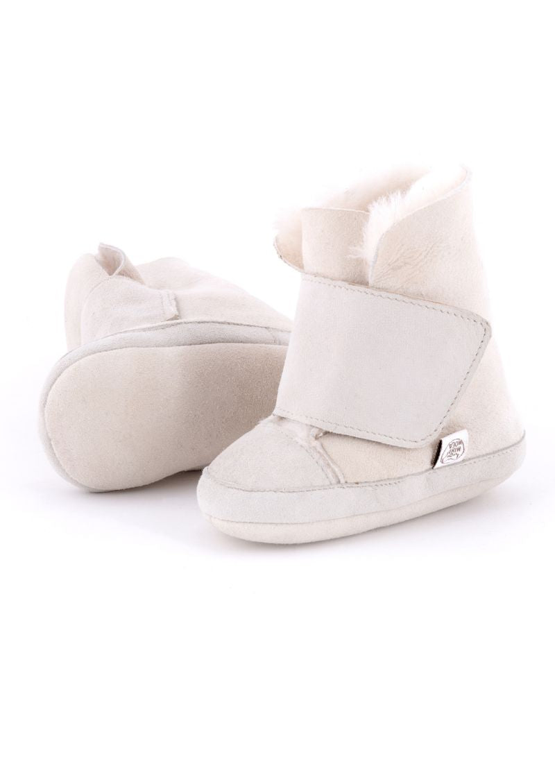 Minimoca Sweden Astro Moccasin Beige for toddler