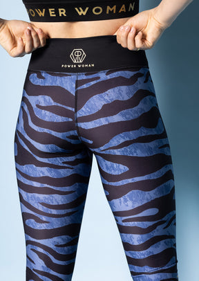 Power Woman | Edge Sport Leggings | Zebra Collection