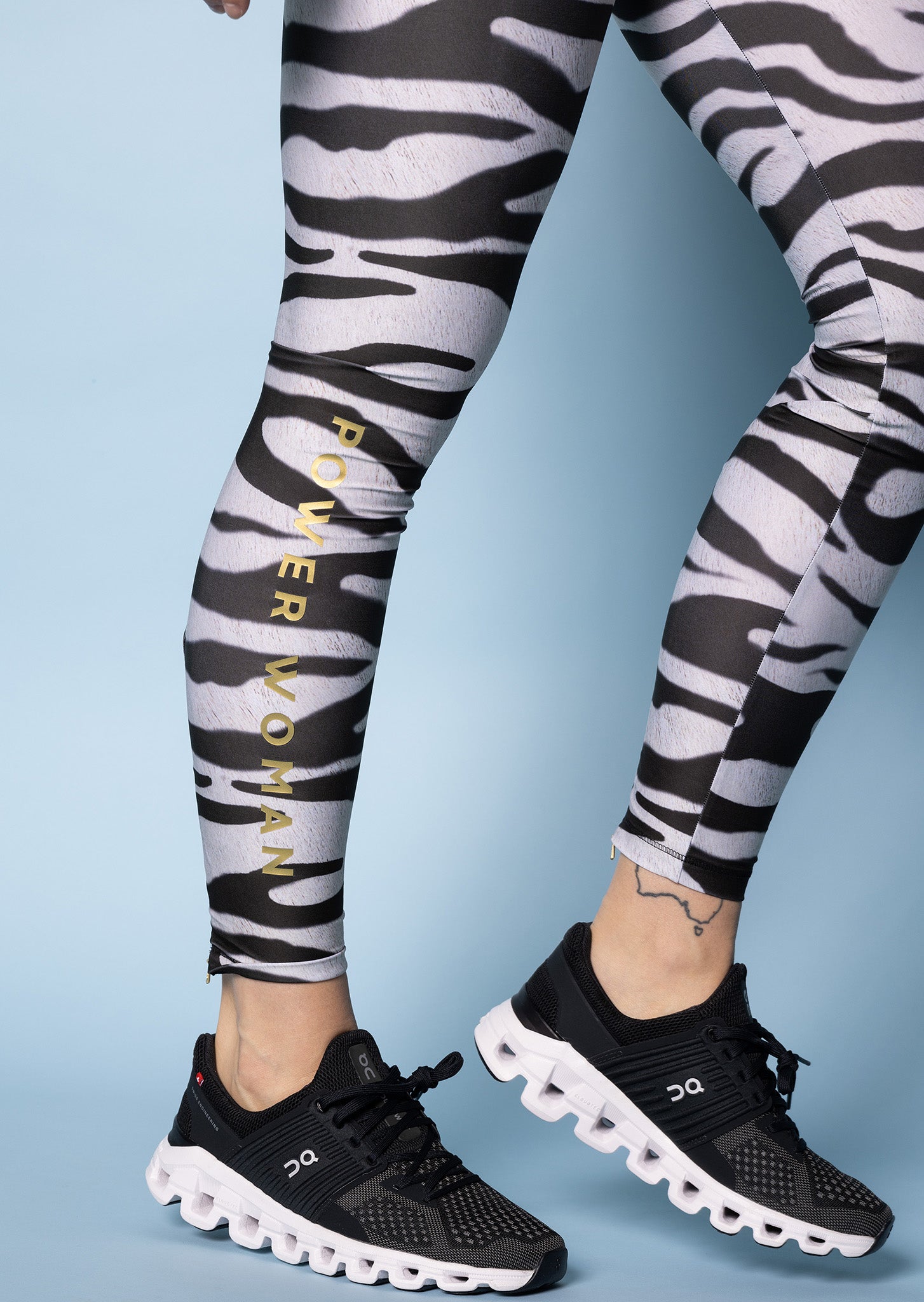 Power Woman | Edge Sport Leggings | Zebra Collection