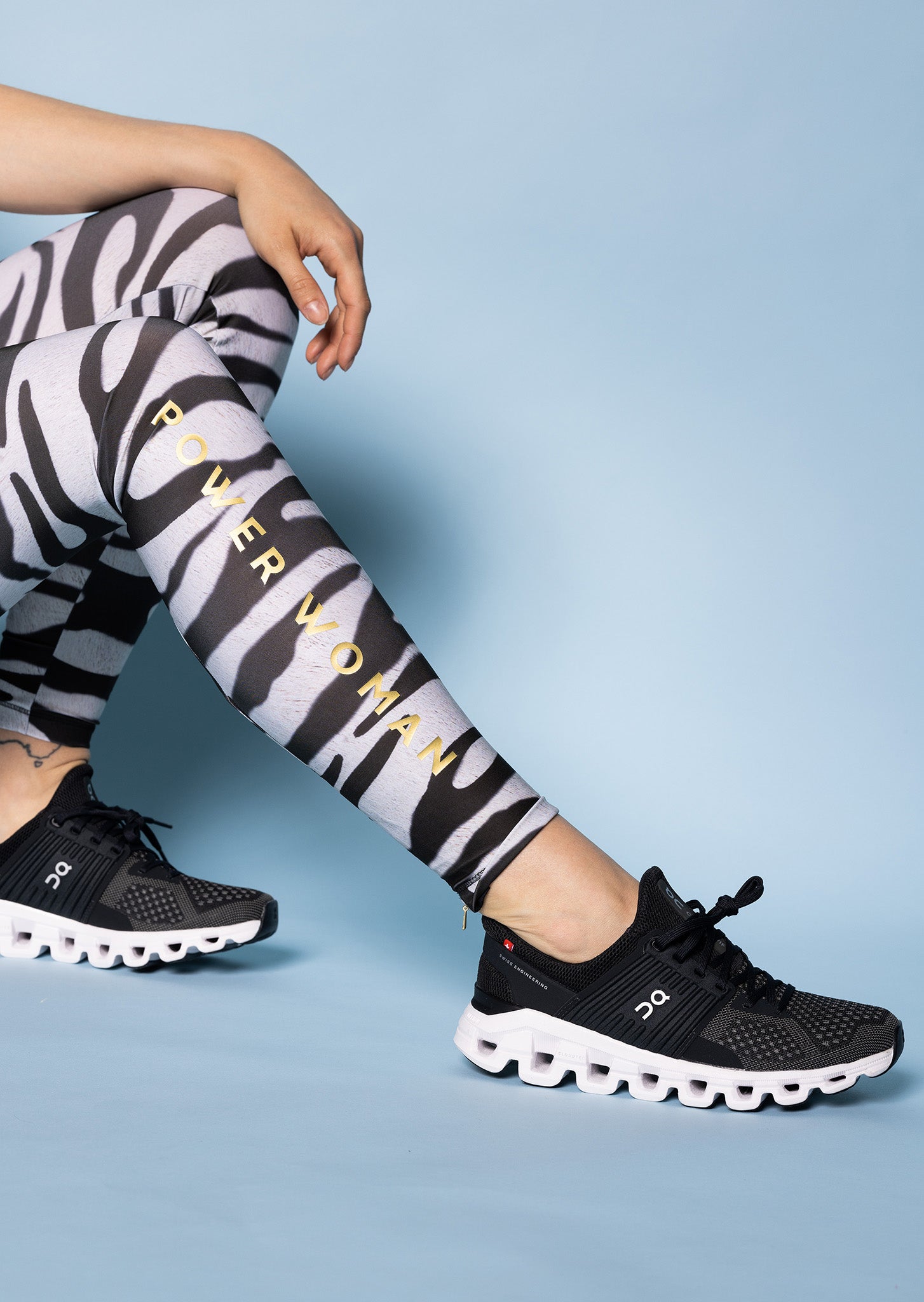 Power Woman | Edge Sport Leggings | Zebra Collection