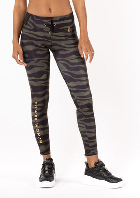 Power Woman | Edge Sport Leggings | Zebra Collection