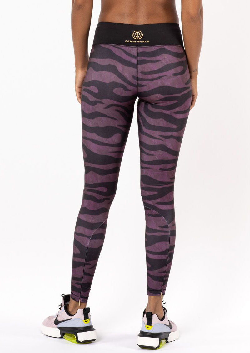 Power Woman | Edge Sport Leggings | Zebra Collection