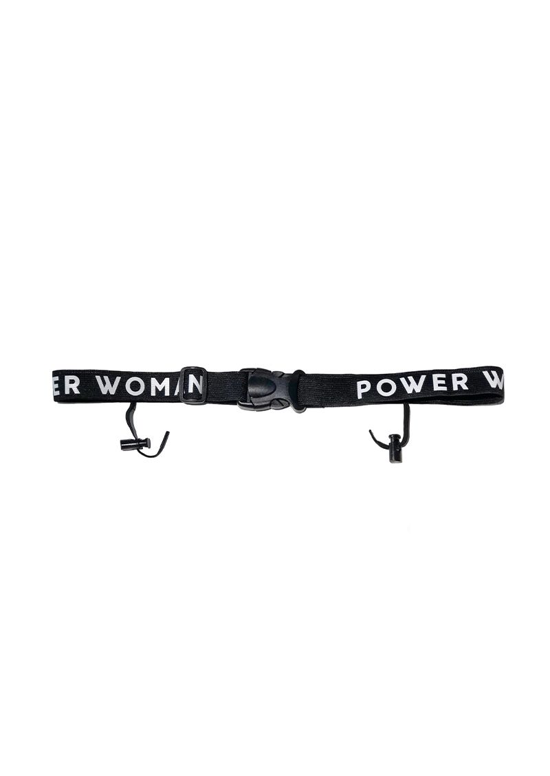 Power Woman | Race Belt | Black